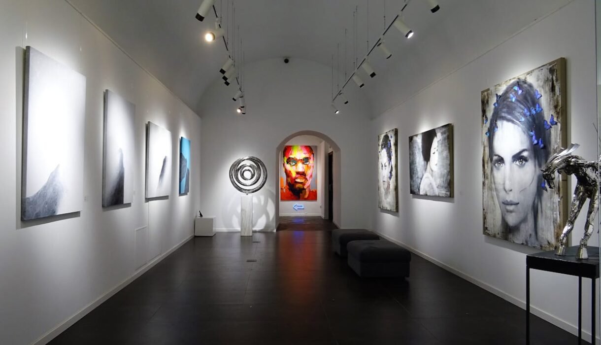 Image of an art gallery interior